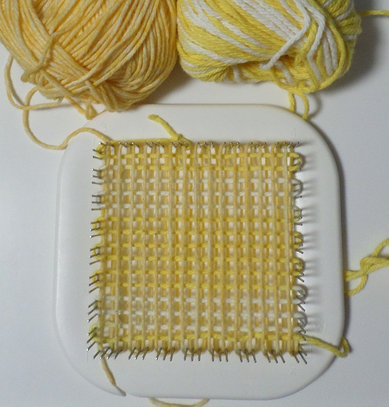 Using Cotton Yarn (continued) Adventures in Pin Loom Weaving